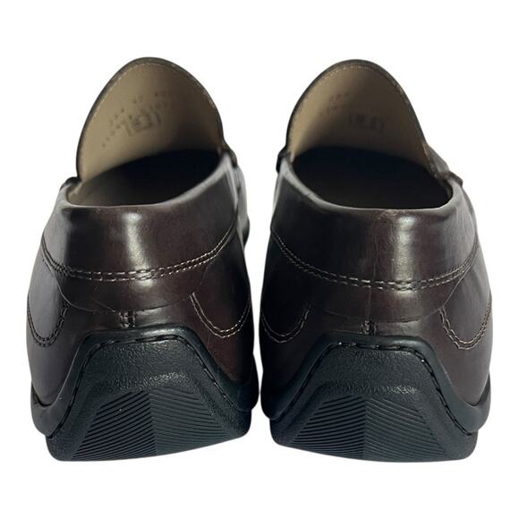 Ecco Classic Leather Moc 2.0 Driving Slip On Loafer Shoe Men Size 42 EU